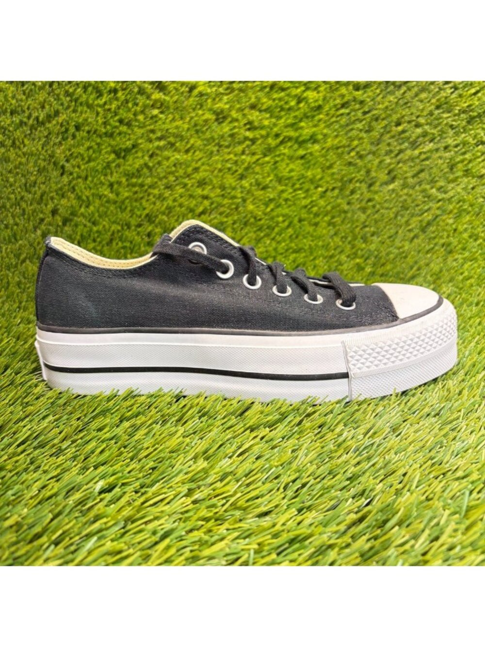 Converse Chuck Taylor All Star Lift Women Size 6.5 Black Athletic Shoes Sneakers